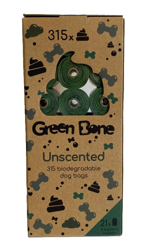 Green Bone Refill Stor Unsc 21 rullar/ 315 påsar
