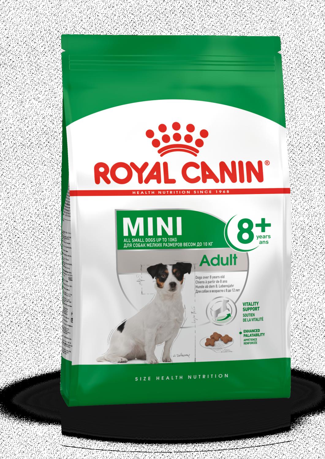 Royal Canin MINI Adult 8+ 2 kg