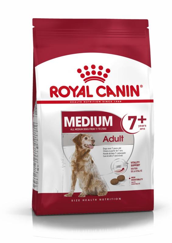 Medium Adult 7+ 15 kg Royal Canin