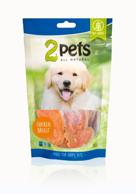 2pets Dogsnack Chicken Breast 100 g