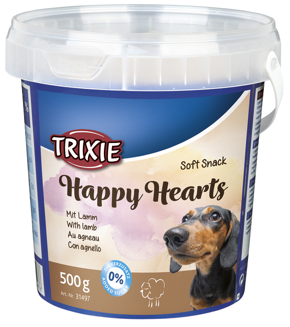 Soft Snack Happy Hearts 500g plasthink