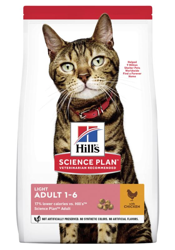 Hills Feline Adult Light Chicken 10kg