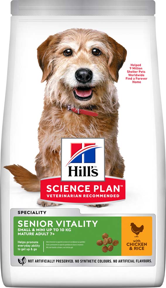 Hills Canine Senior Vitality Small&Mini Chicken 6kg