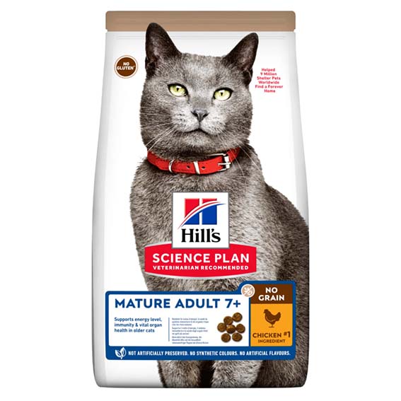 Hills Feline Mature Adult NoGrain Chicken 1.5kg