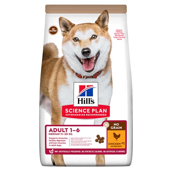 Hills Canine Adult NoGrain Chicken 2.5kg