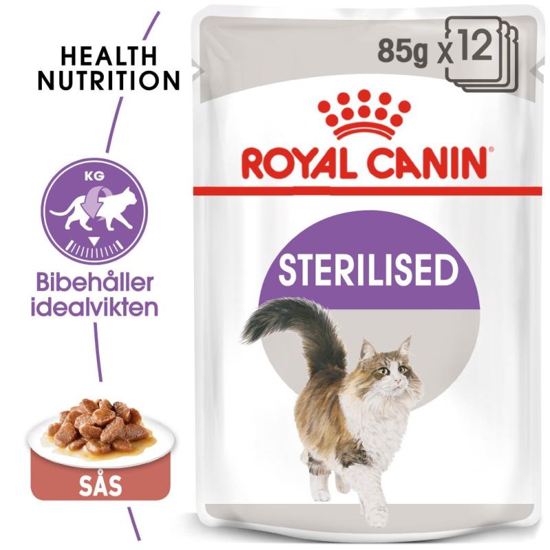 Sterilised Gravy 12x85 g Royal Canin