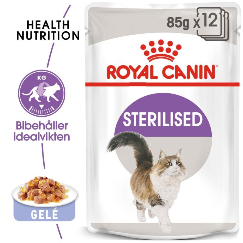 Sterilised Jelly 12x85 g Royal Canin