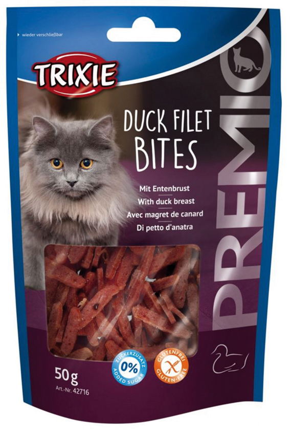 PREMIO Duck Filet Bites, 50 g