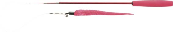Kattvippa med teleskopspö/bjällra, 38-98 cm