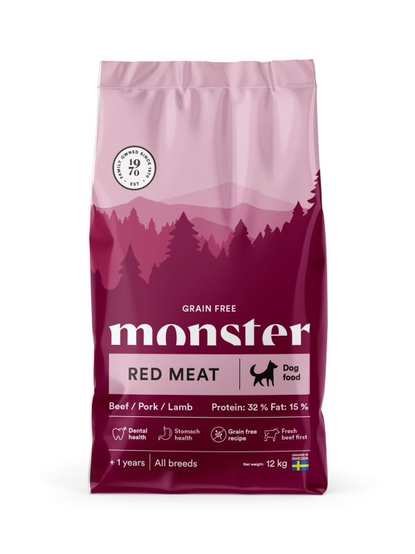 Monster Hund Grain Free Adult Red Meat 12 kg