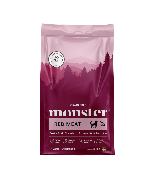 Monster Hund Grain Free Adult Red Meat 2 kg