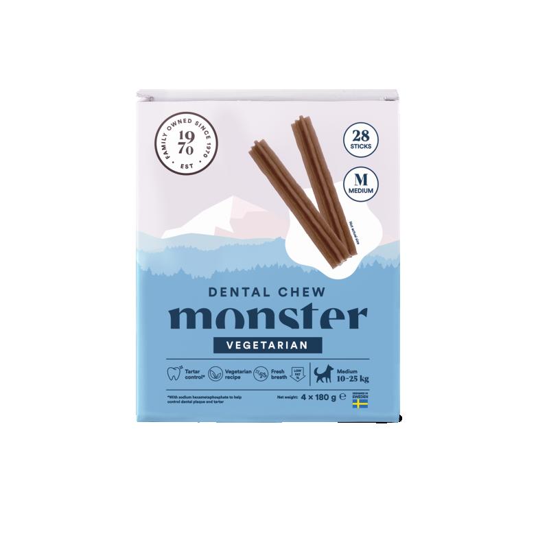 Monster Dog Dental Chew Veg. M Month (28st) 720 g