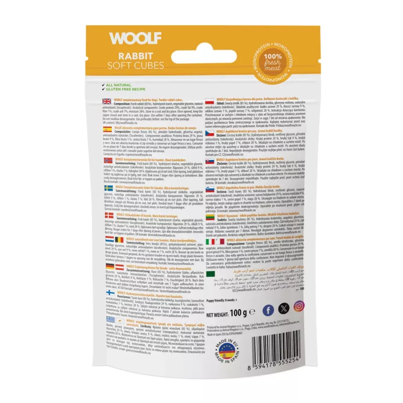 WOOLF Soft Cubes - Rabbit