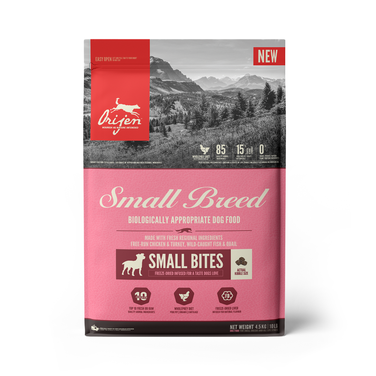 Orijen Dog Ad Small 4,5 kg