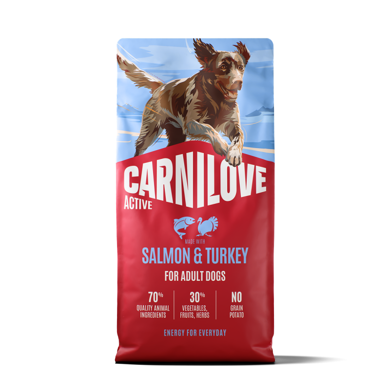 CL Active Dog Salmon & Turkey for Adult All Breeds 12 kg