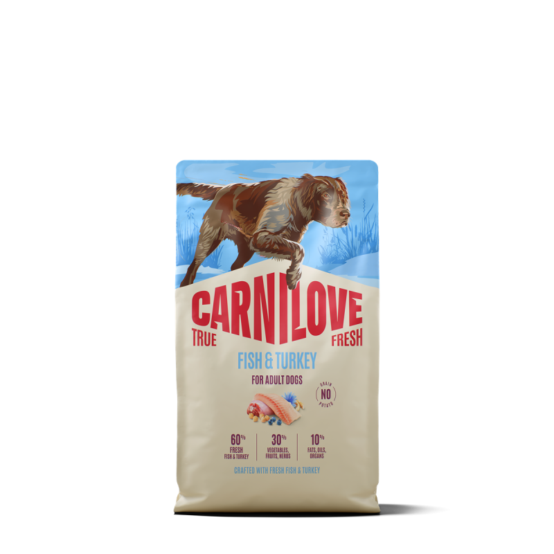 CL True Fresh Dog Fish & Turkey for Adult All Breeds 4 kg