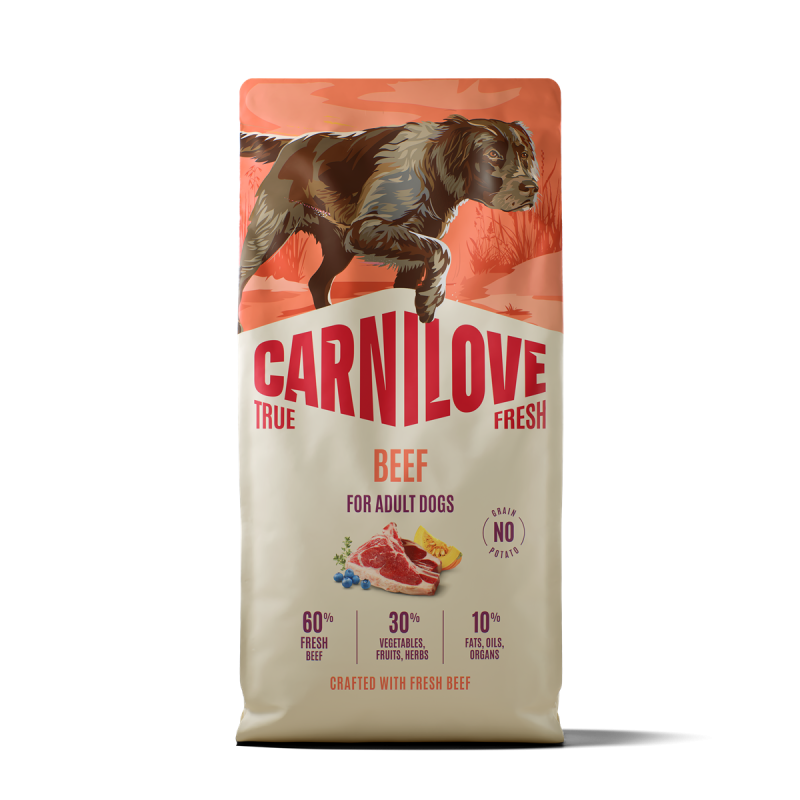 CL True Fresh Dog Beef for Adult All Breeds 12 kg
