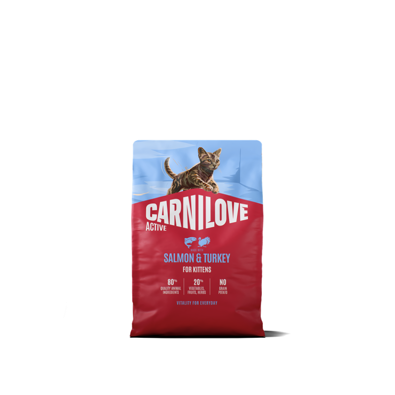 CL Active Cat Salmon & Turkey for Kittens 2 kg
