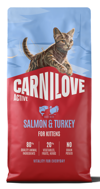 CL Active Cat Salmon & Turkey for Kittens 6 kg