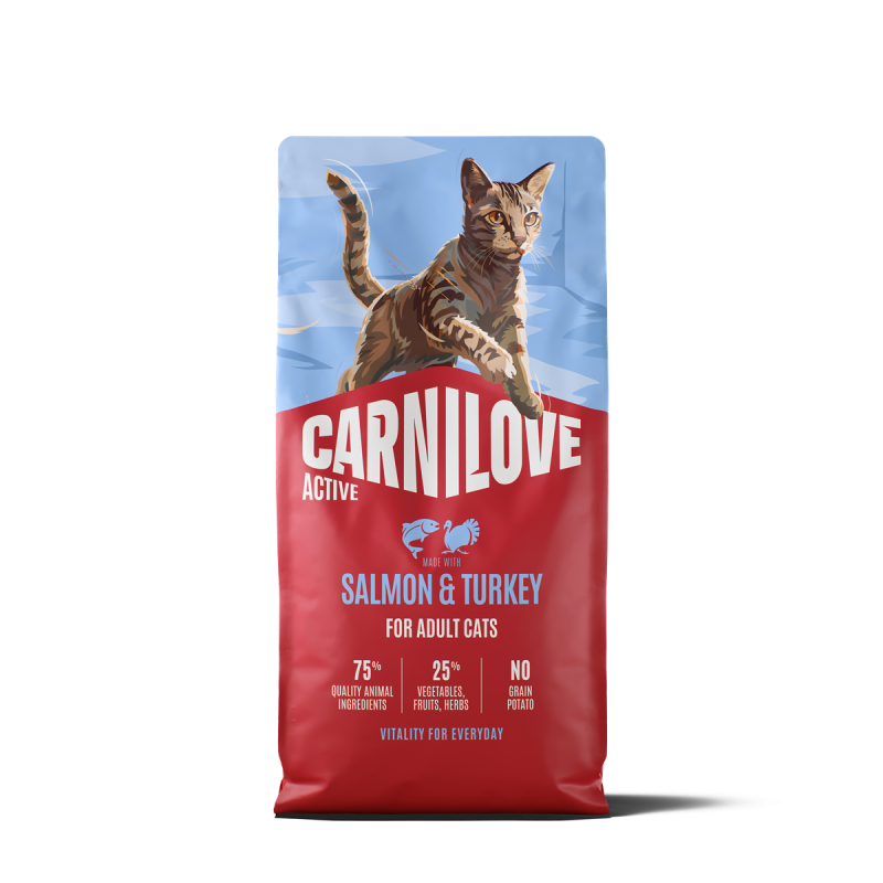 CL Active Cat Salmon & Turkey for Adult All Breeds 6 kg