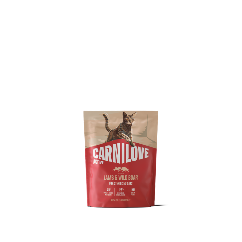 CL Active Cat Lamb & Wild boar for Sterilised Adult All Breeds 400 g