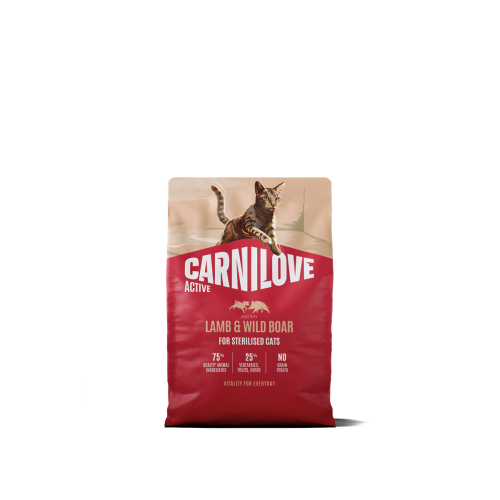 CL Active Cat Lamb & Wild boar for Sterilised Adult All Breeds 2 kg