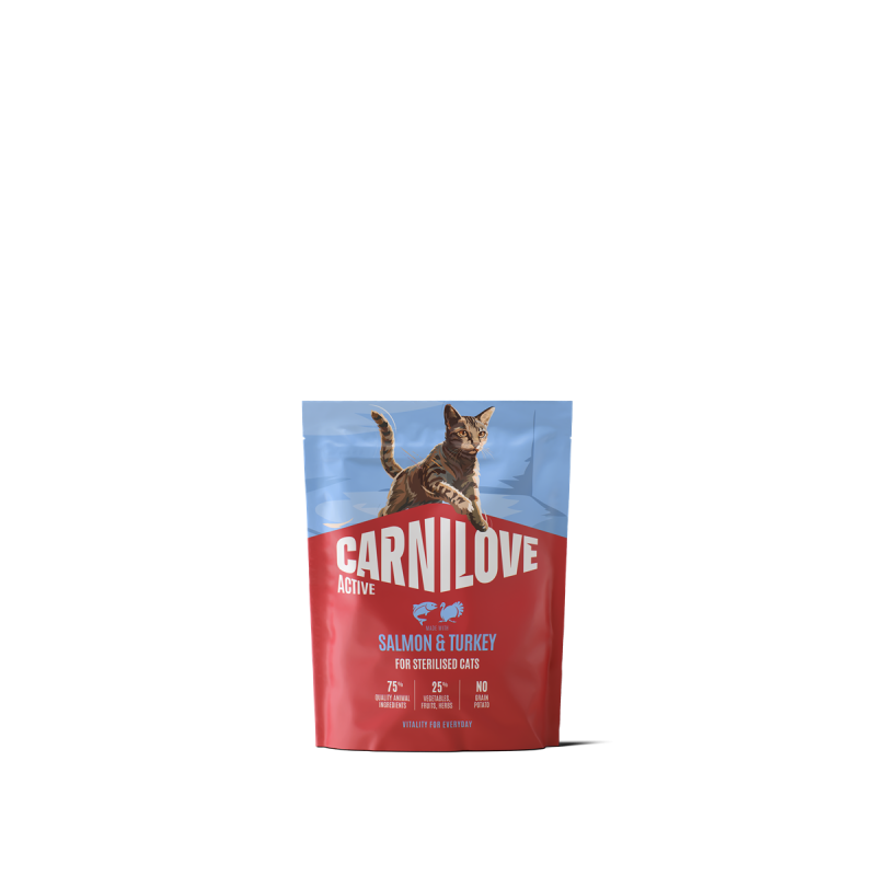 CL Active Cat Salmon & Turkey for Sterilised Adult All Breeds 400 g