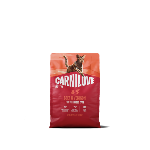 CL Active Cat Beef & Venison for Sterilised Adult All Breedss 2 kg