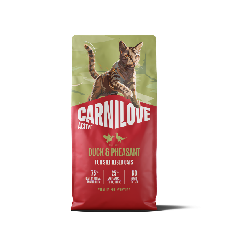 CL Active Cat Duck & Pheasant for Sterilised Adult All Breeds 6 kg