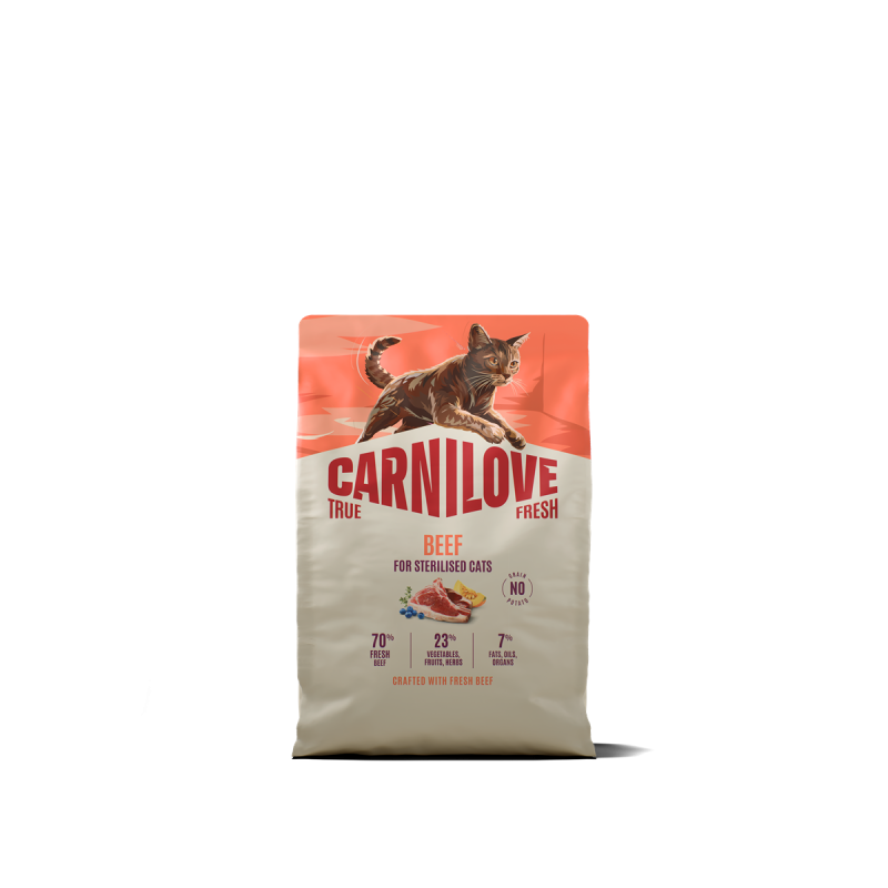 CL True Fresh Cat Beef for Sterilised Adult All Breeds 2 kg