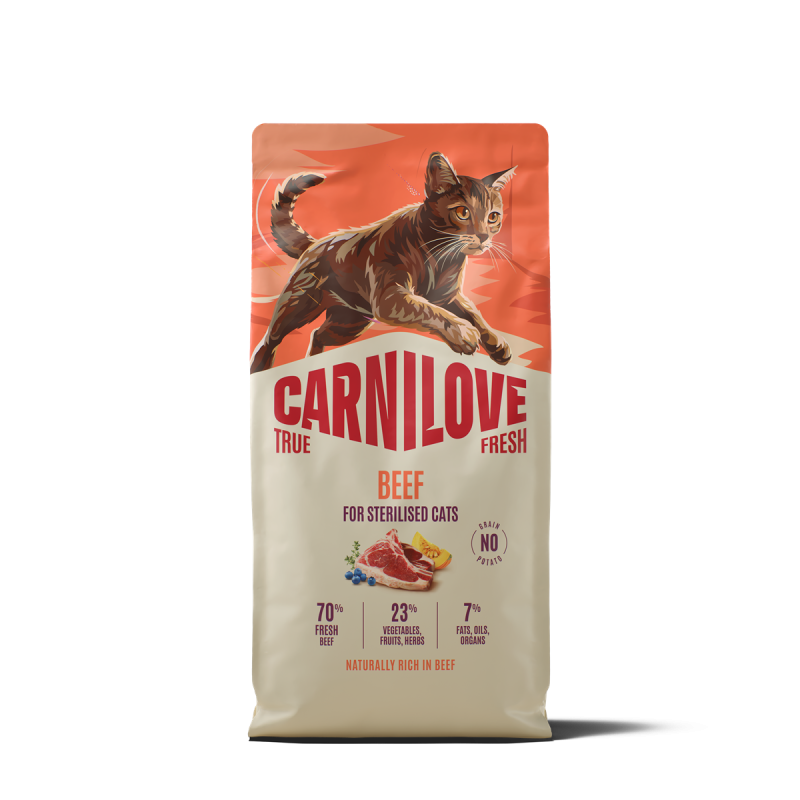 CL True Fresh Cat Beef for Sterilised Adult All Breeds 6 kg