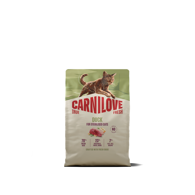 CL True Fresh Cat Duck for Sterilised Adult All Breeds 2 kg