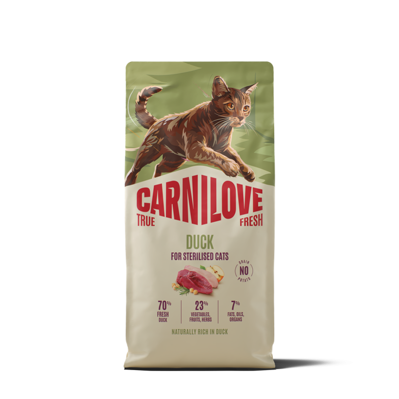 CL True Fresh Cat Duck for Sterilised Adult All Breeds 6 kg