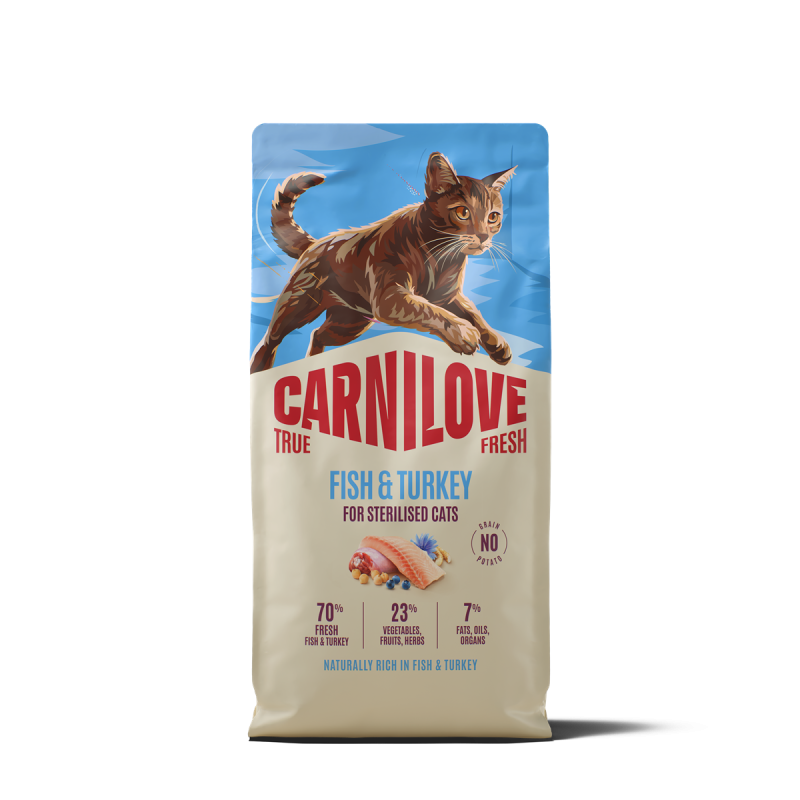 CL True Fresh Cat Fish & Turkey for Sterilised Adult All Breeds 6 kg
