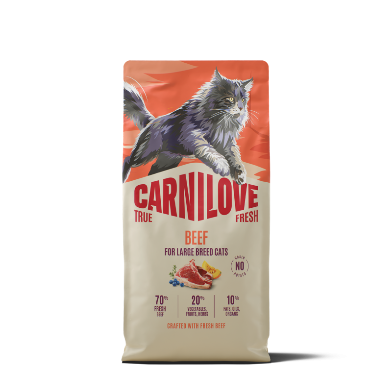 CL True Fresh Cat Beef for Adult Large Breeds 6 kg