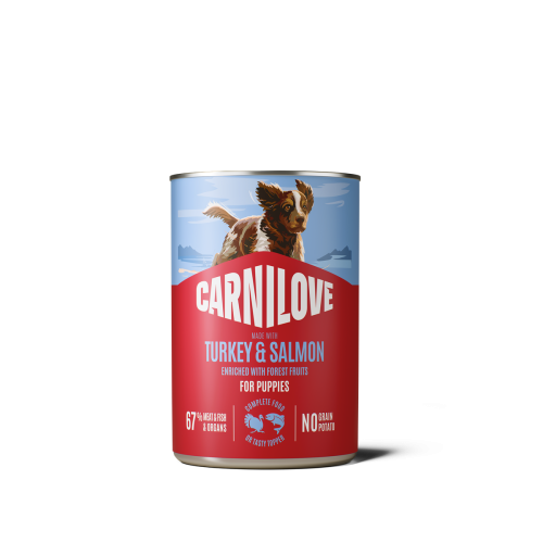 CL Dog Can Paté Salmon & Turkey for Puppies 400 g