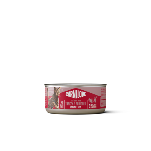 CL Cat Can Paté Turkey & Reindeer 100 g