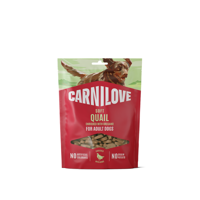CL Dog Soft Snack Quail enriched with Oregano 200 g