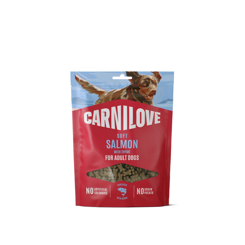 CL Dog Soft Snack Salmon with Thyme small bite 200 g