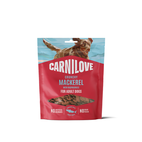 CL Dog Crunchy Snack Mackerel with Raspberries 200 g