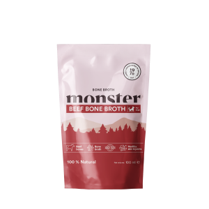 Monster Dog Bone Broth Beef 350 ml