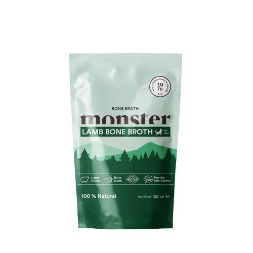 Monster Dog Bone Broth Lamb 350 ml