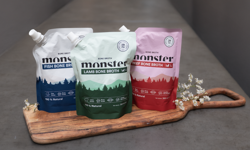 Monster Dog Bone Broth Beef 100 ml 