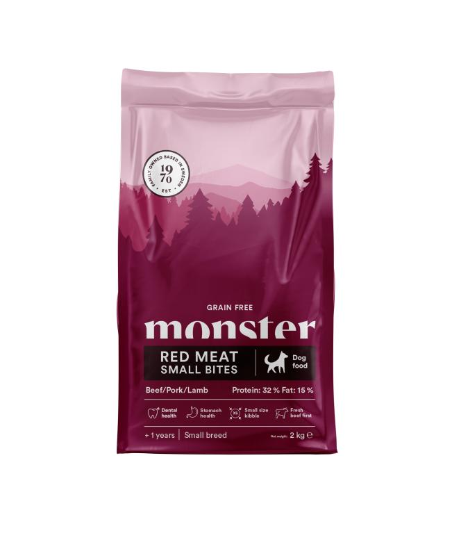 Monster GF Red Meat Small Bites 2 kg