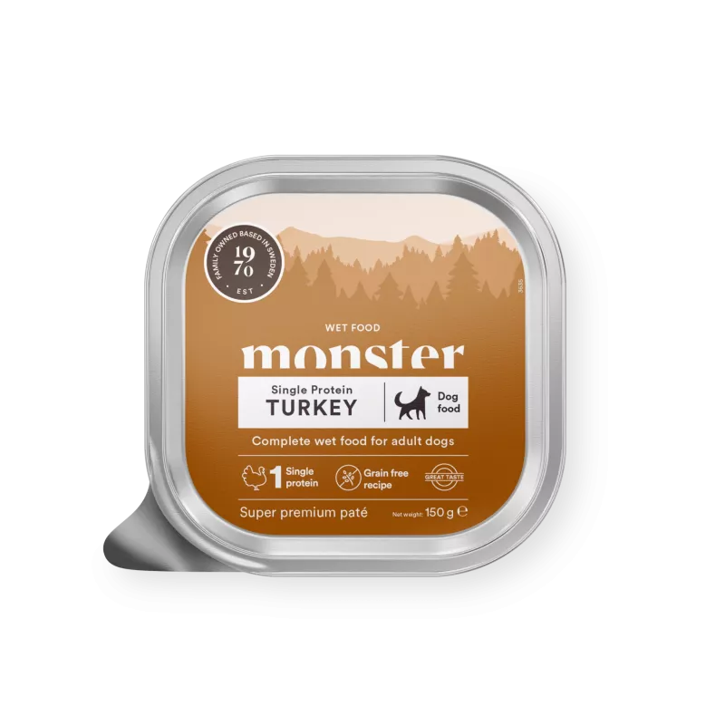Monster Dog Adult Turkey Paté