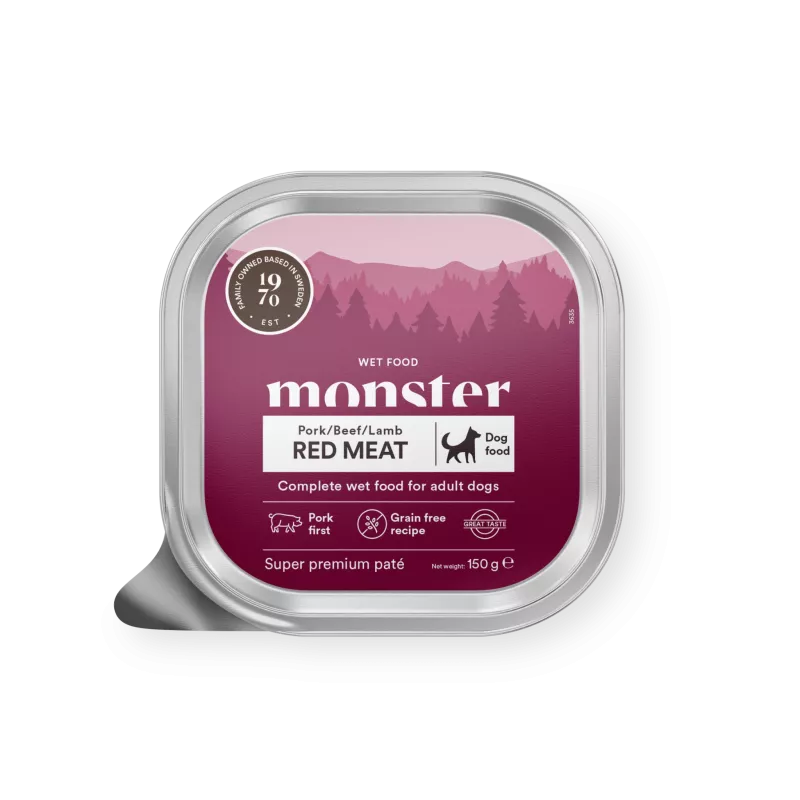 Monster Dog Adult Red Meat Paté