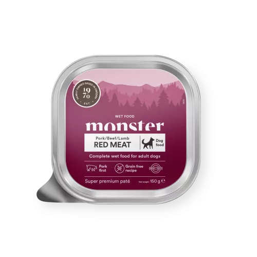Monster Dog Adult Red Meat Paté