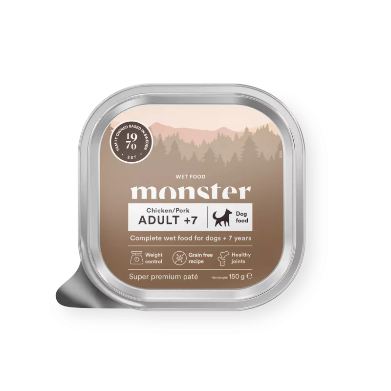 Monster Dog Adult +7 paté