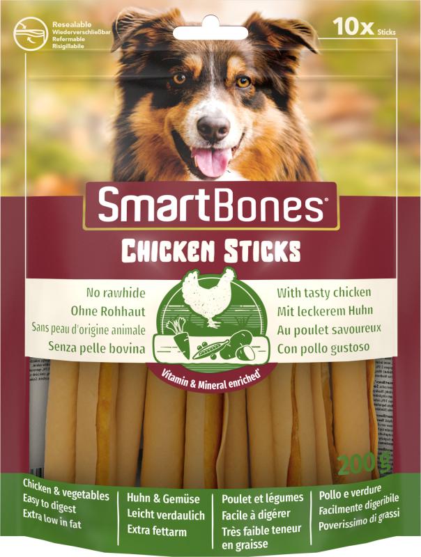 SmartBones Chicken Sticks 10 Pk