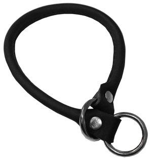 Helstryp svart läder svart 40 cm